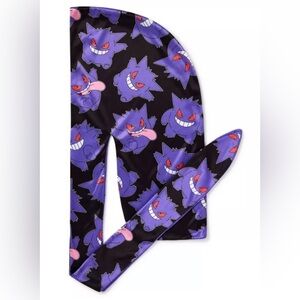 Pokemon Gengar Reversible Durag- NWT